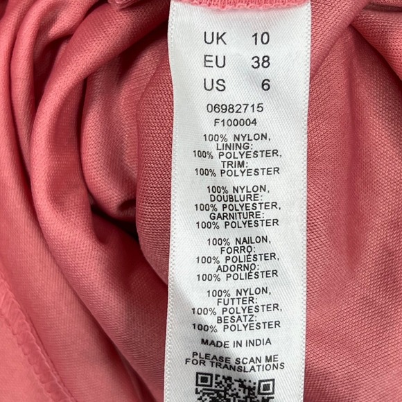 ASOS‎ Dobby Mesh Midi Dress With Asymmetric Ruffles 6 - Picture 9 of 10